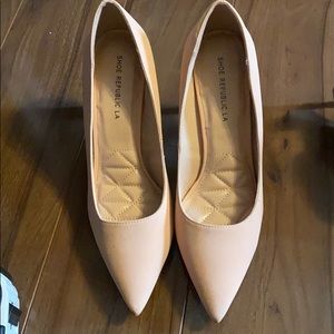 Blush heels